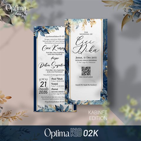 Undangan Cetak BW-002
